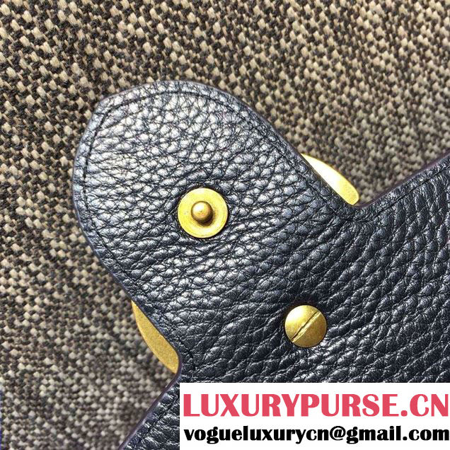 Gucci GG Marmont Leather Mini Chain Bag 401232 Black 2016