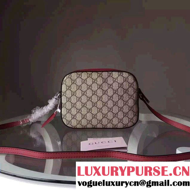 Gucci Bee Camera Shoulder bag 412008 Pink 2016
