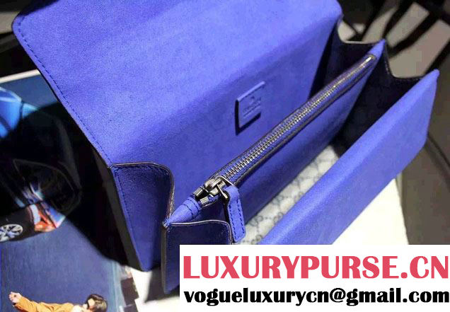 Gucci Dionysus GG Blue Blooms Shoulder Small Bag 400249 2016