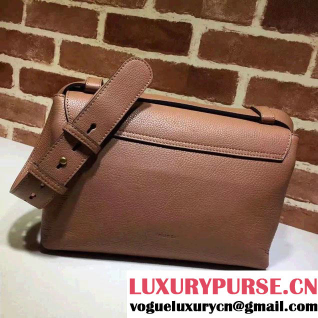 Gucci GG Marmont Leather Shoulder Medium Bag 401173 Brown 2016