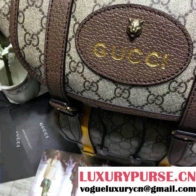 Gucci 473869 Soft GG Supreme Backpack 2017 (2A068-7091529 )