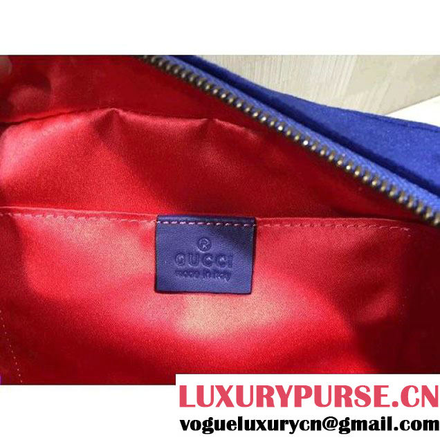 Gucci GG Marmont Velvet Small Camera Shoulder Bag 447632 Cobalt Blue 2017 (DC-7100825 )