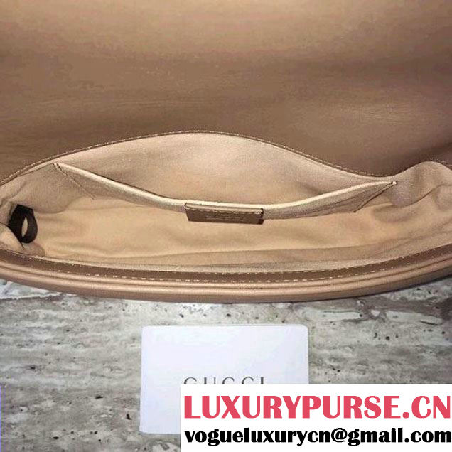 Gucci GG Marmont Chain Belt Bag With Pearls 476809 Nude 2017 (SLP-70100802 )