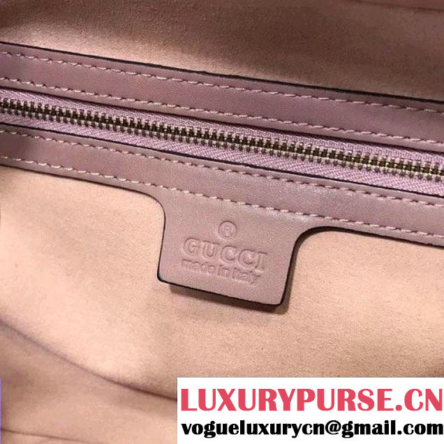 Gucci GG Marmont Matelassé Shoulder Bag 498100 Nude 2017 (XYS-7102422 )