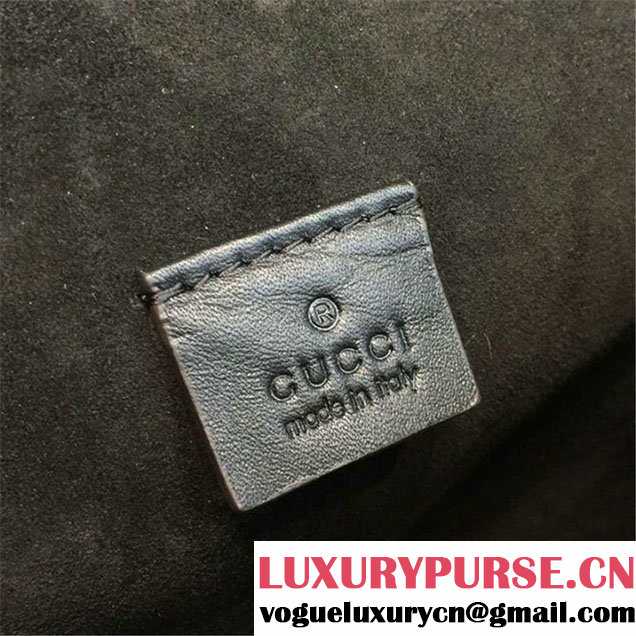 Gucci Dionysus GG Supreme Shoulder Small Bag Fall Winter 2016 Collection Black Beige
