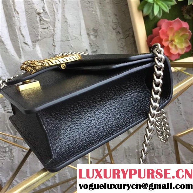 Gucci Dionysus Mini 20cm Shoulder Bag Gold Hardware Spring Summer 2017 Collection Black
