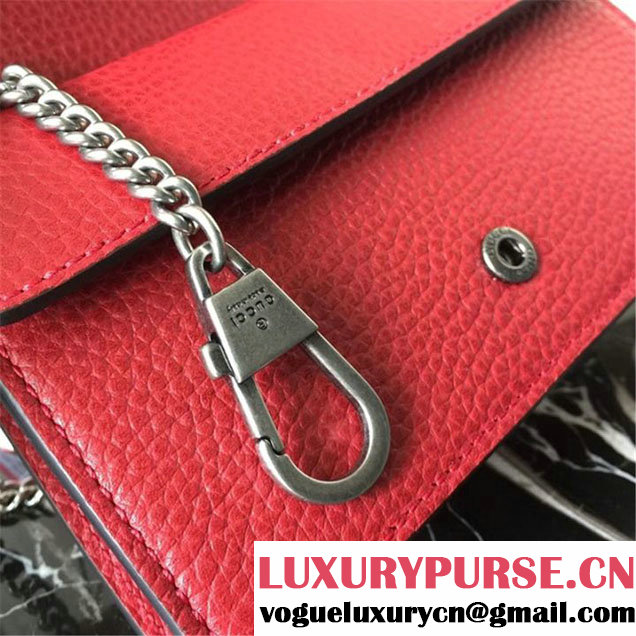 Gucci Dionysus Super Mini Bag 17cm 476432 Fall Winter 2017 Collection Red