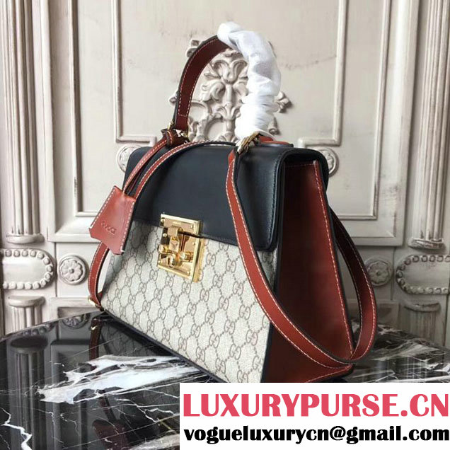 Gucci Padlock GG Supreme Top Handle Bag 453188