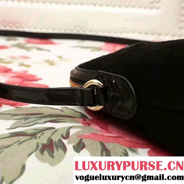 Gucci Ophidia Suede Small Shoulder Bag 499621 Black 2018 (2A010-7112114 )