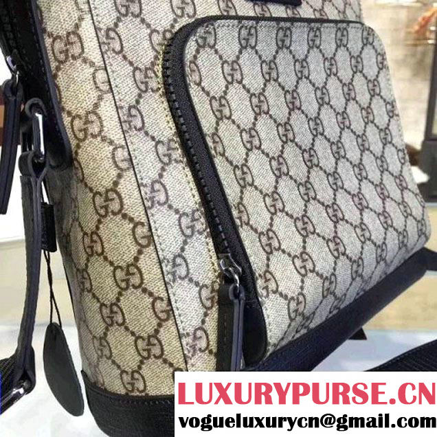 Gucci GG Messenger Bag For Men 429018 Black (2A010-7112126 )