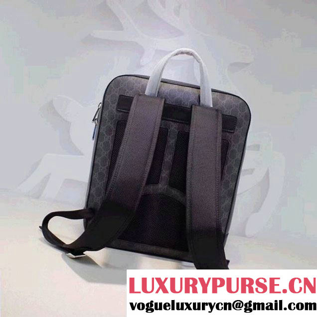 Gucci GG Supreme Backpack 478324 Black 2017 (XYS-7120506 )