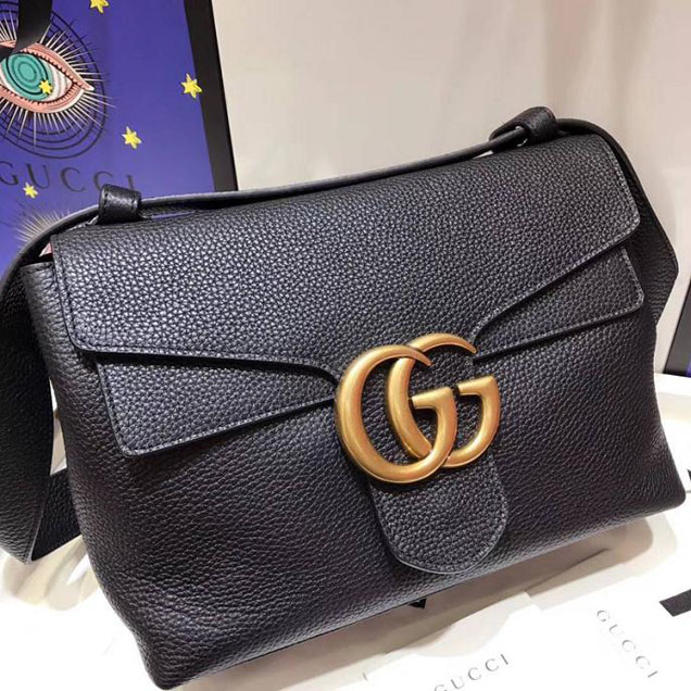 Gucci GG Marmont Shoulder Bag Black 2018 Collection