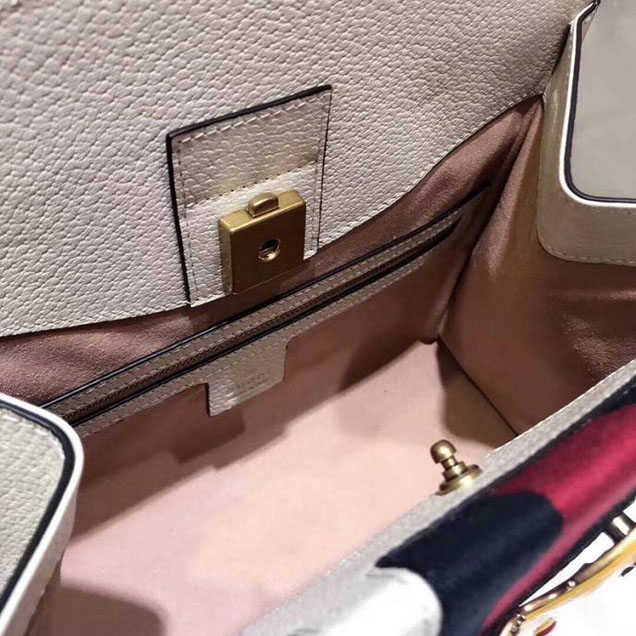 Gucci Totem Medium Top Handle Bag 505344 White