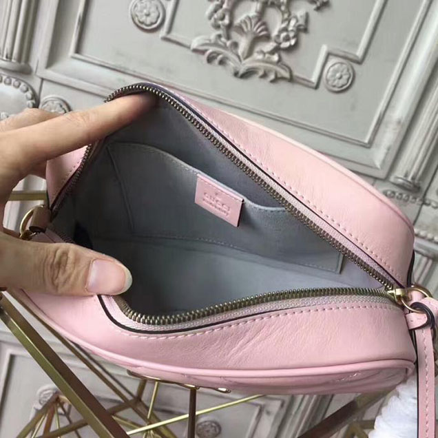 Gucci GG Marmont Small Matelasse Shoulder Bag 447632 Nude