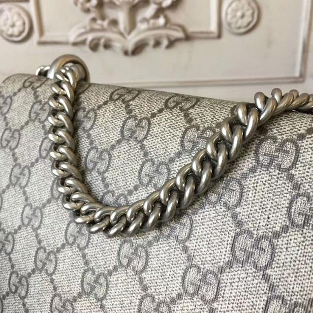 Gucci Dionysus GG Supreme Mini Bag 421970 20cm Black