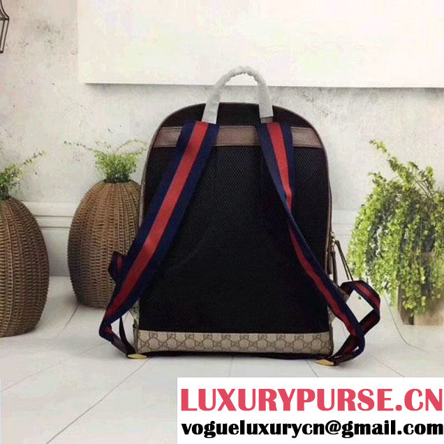 Gucci GG Supreme Bosco Backpack 505372 Green 2018 (MH-8012503 )