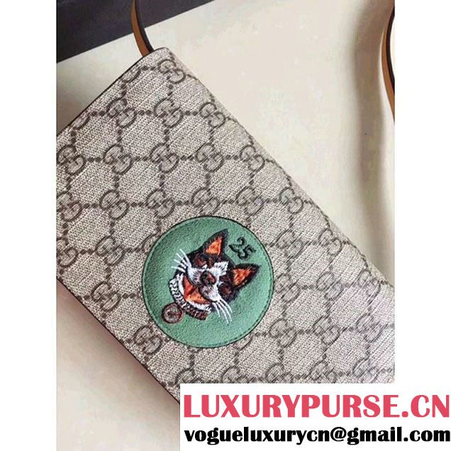 Gucci GG Supreme Bosco Mini Chain Bag 499385 Green 2018 (MH-8012512 )