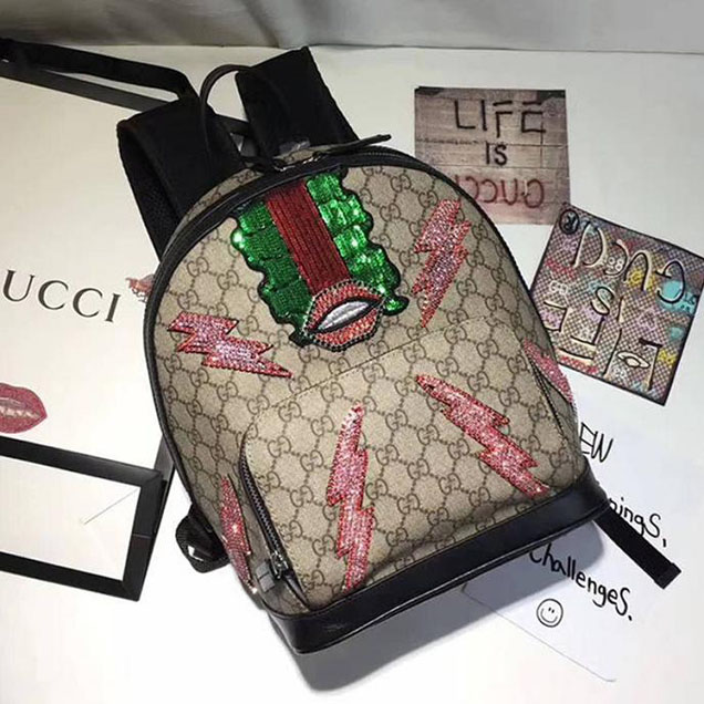 Gucci Beaded Sky GG Supreme Backpack 430151K05AN8644