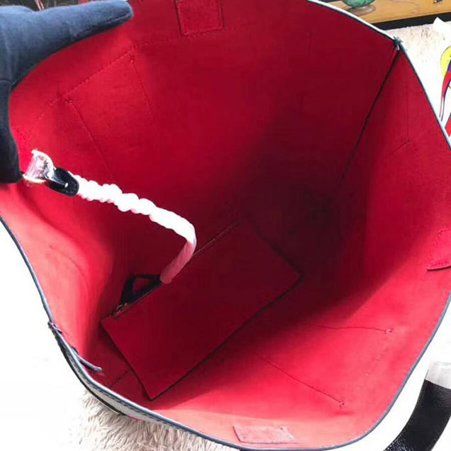 Gucci Ophidia Suede Large Tote 519335 Red