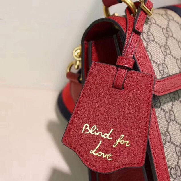 Gucci Queen Margaret GG Small Top Handle Bag 476541 Red 2018  Collection