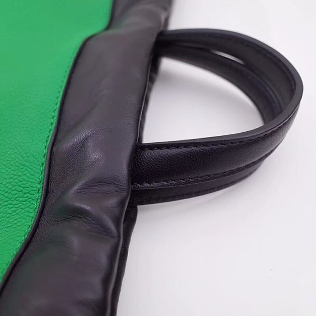 Gucci Print Leather Vintage Logo Drawstring Backpack Bag 494053 Green 2018