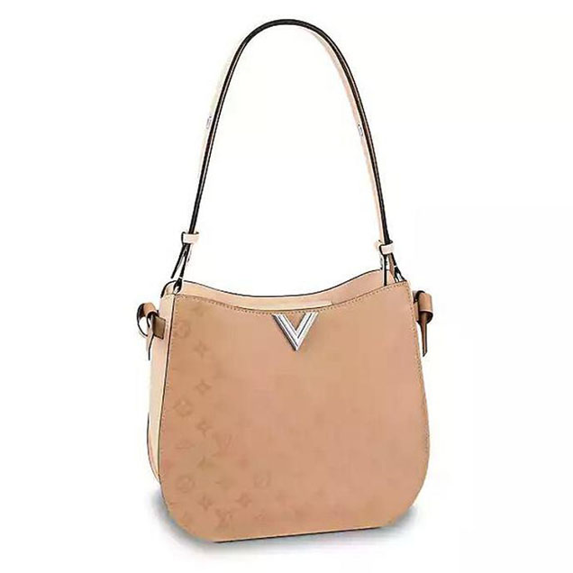 Louis Vuitton Monogram Empreinte Leather Very Hobo M53347