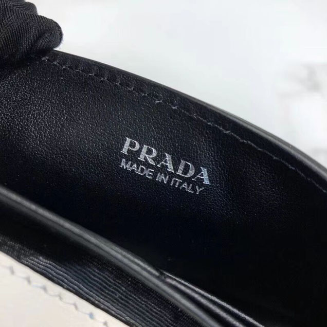 Prada Elektra Leather Mini Bag 1ZH061 white