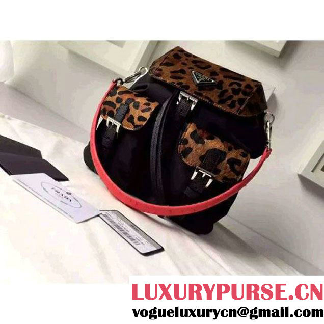 Prada Fabric Backpack With Top Handle F/W 2015 (2A016-103104 )