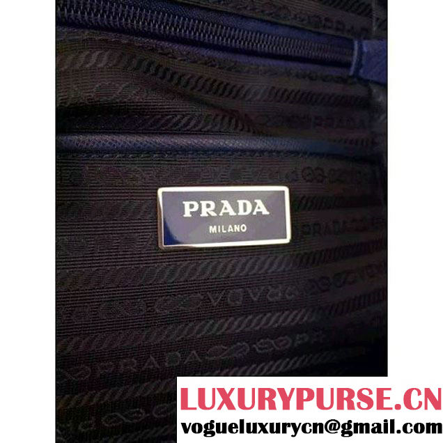 Prada Fabric Backpack 1BZ0032 Blue (2A016-6051610 )