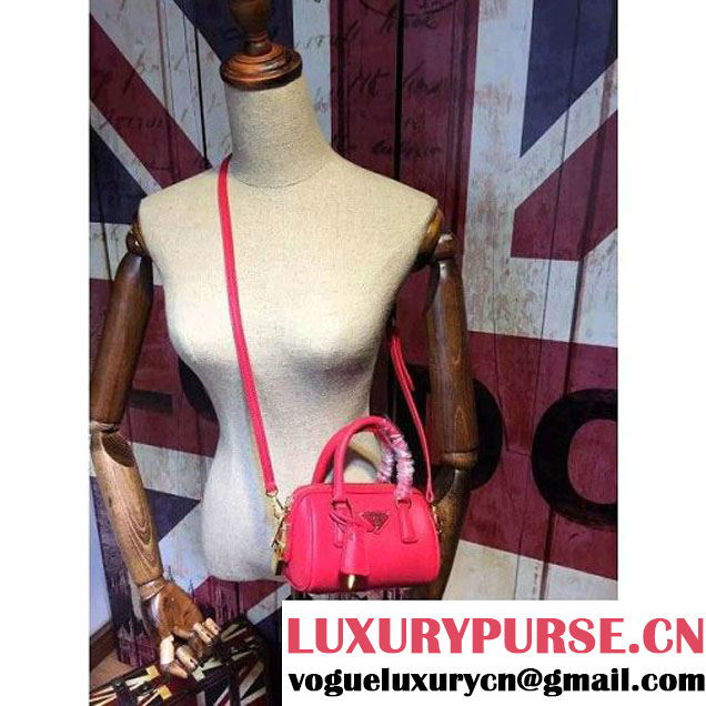 Prada Saffiano Leather Mini-bag Red (1A025-042803 )