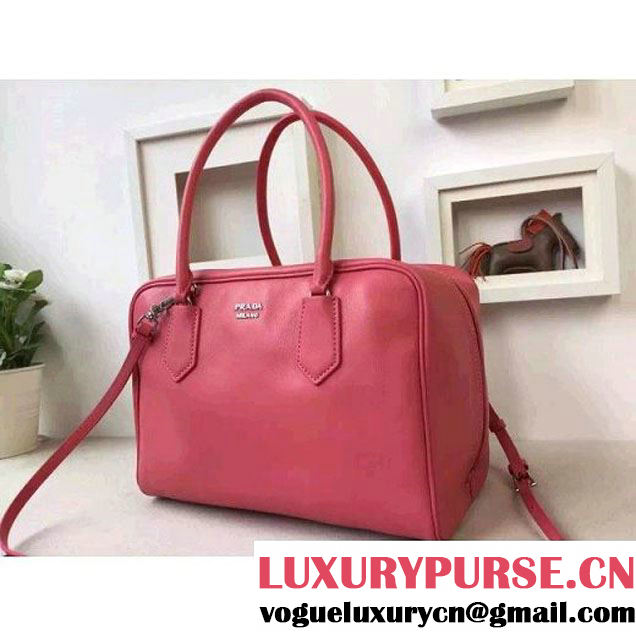 Prada Large Inside Top Handle Bag Rosy+Peach Fall 2015 (2A016-090109 )