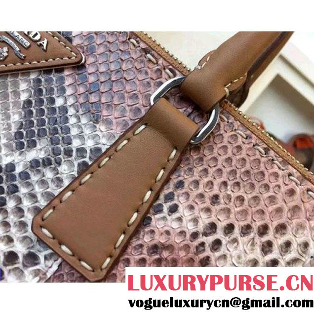 Prada BN2774  Python Leather Tote Bag Red (2A016-090711 )