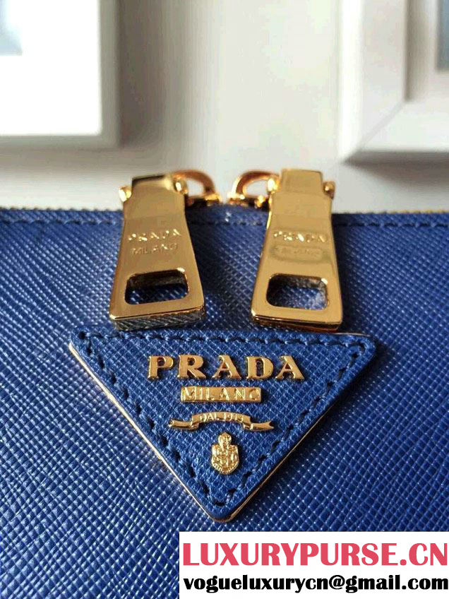 Prada Saffiano Leather Top Handle Tote Bag BN0838/BN0837/BN0812 Royal Blue