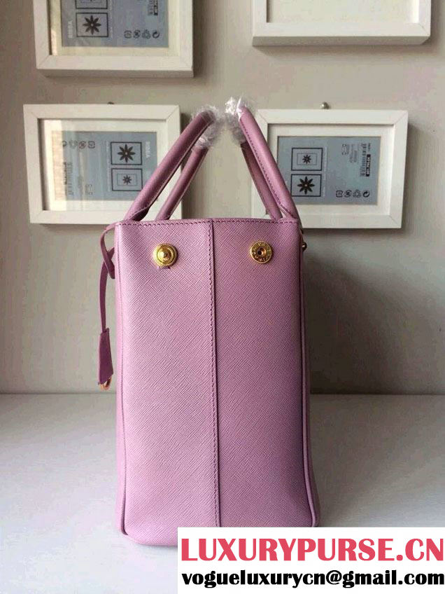 Prada Saffiano Cuir Leather Tote Bag BN2361/BN1801/BN2274 Lilac