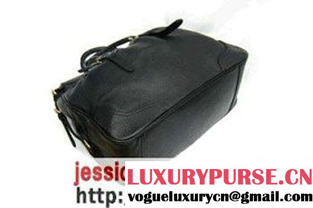 Prada BN1230 Leather Tote Bags Black   