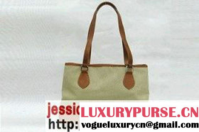 Prada BR3412 Leather Tote Bag Light Coffee   