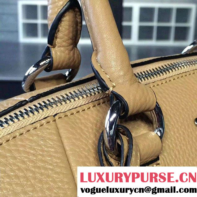 Prada Clemence Leather Tote Bag BR5128 Apricot 2015