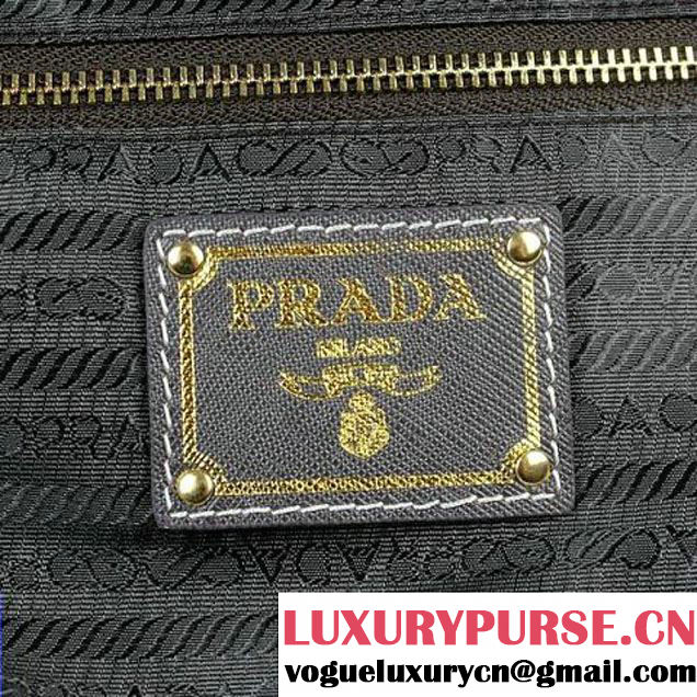 Prada Canvas Shoulder Bag BR4664 Red  