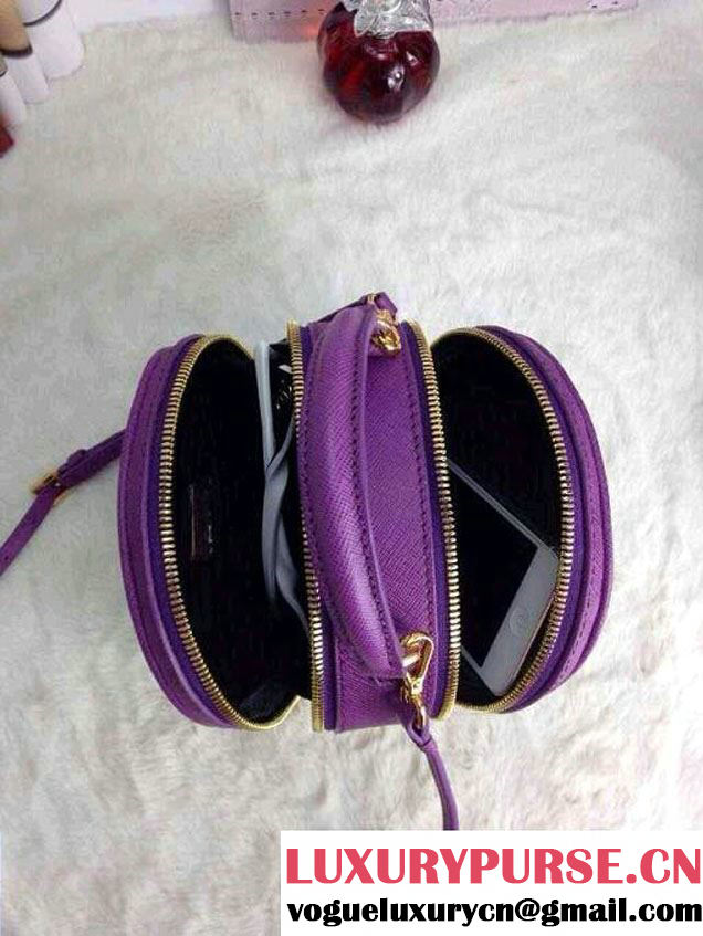 Prada Limited Edition Shoulder Bag in Purple Summer 2014