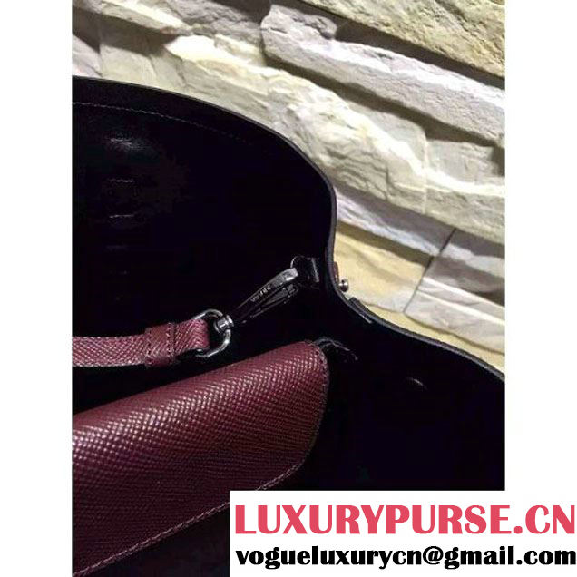 Prada BN2838 Saffiano Cuir Leather Double Bag (2A193-6050604 )