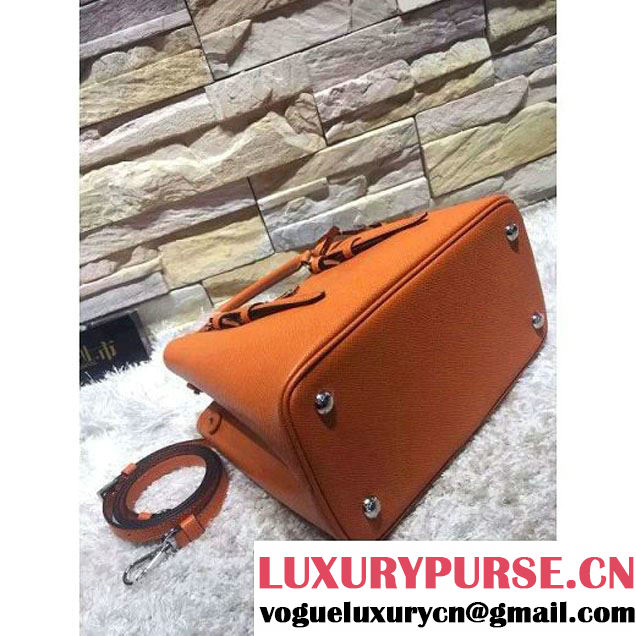 Prada 2828 Saffiano Cuir Leather Double Bag Orange (2A193-6050521 )