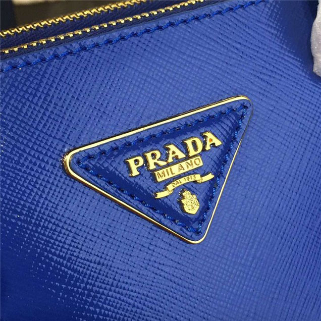 Prada Saffiano Leather Bag 28cm Fall Winter 2016 Bag Collection Electric Blue