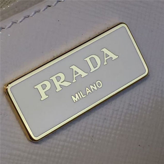 Prada Saffiano Leather Bag 33cm Fall Winter 2016 Bag Collection White