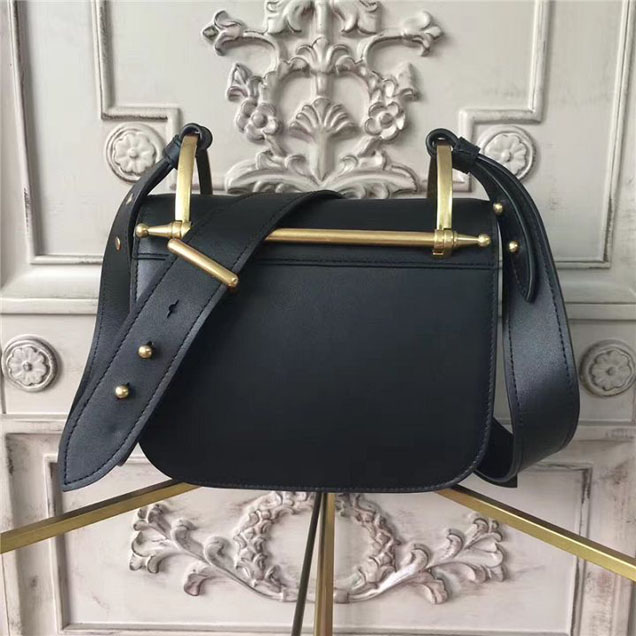 Prada Pionnière Bag 16cm 1BH070 Calfskin Leather Fall Winter 2017 Bag Collection Black