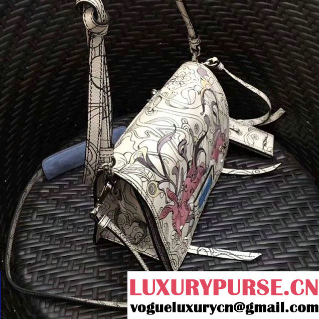 Prada Etiquette Printed Leather Bag 1BD082 2018 (GYF-8012705 )