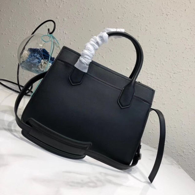 Prada Dual Calf Leather Bag 1BA178 Black 2018