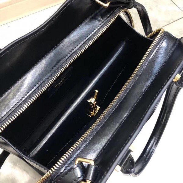 saint laurent up town small tote bag black