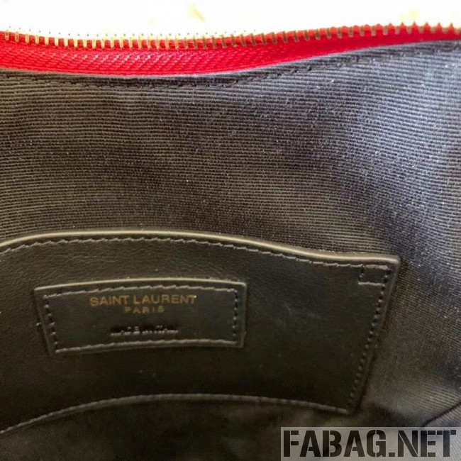 Saint Laurent Monogram Heart Cross Body Bag in Smooth Leather 540694 Red 2018 (JUND-9022307 )