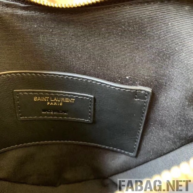 Saint Laurent Monogram Heart Cross Body Bag in Smooth Leather 540694 Black 2018 (JUND-9022308 )