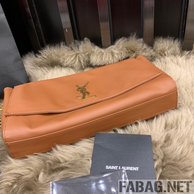 Saint Laurent Medium Reversible Kate in Suede and Smooth Leather 553804 Camel 2019 (JUND-9031902 )